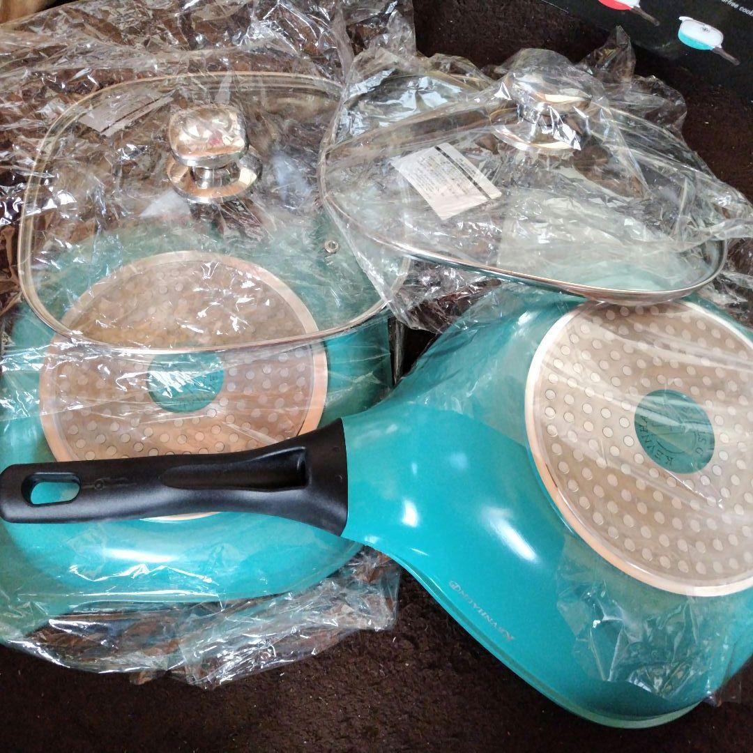 KEVHAUN＊ ディープパン＆浅型キャセロール2個セット24cm ディールG