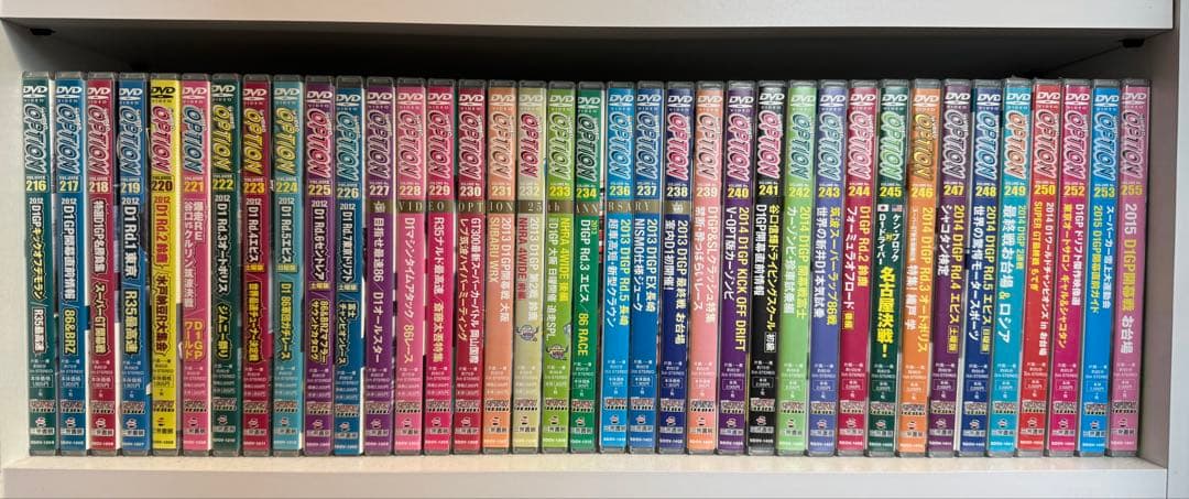 VIDEO OPTION ドリ天　DVD 224本