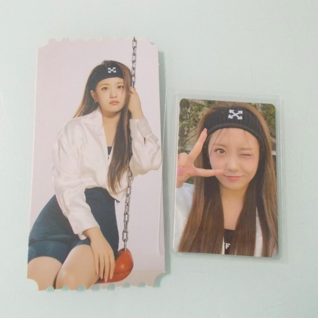 チョッサラン CSR ユナ 첫사랑 トレカ ムビチケ - メルカリ