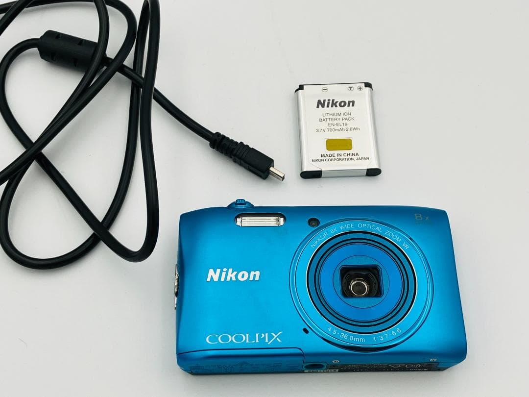 ニコン　COOLPIX S3600　コンデジ　ブルー Amazon | Nikon デジタルカメラ COOLPIX S3600 8倍ズーム 2005万画素