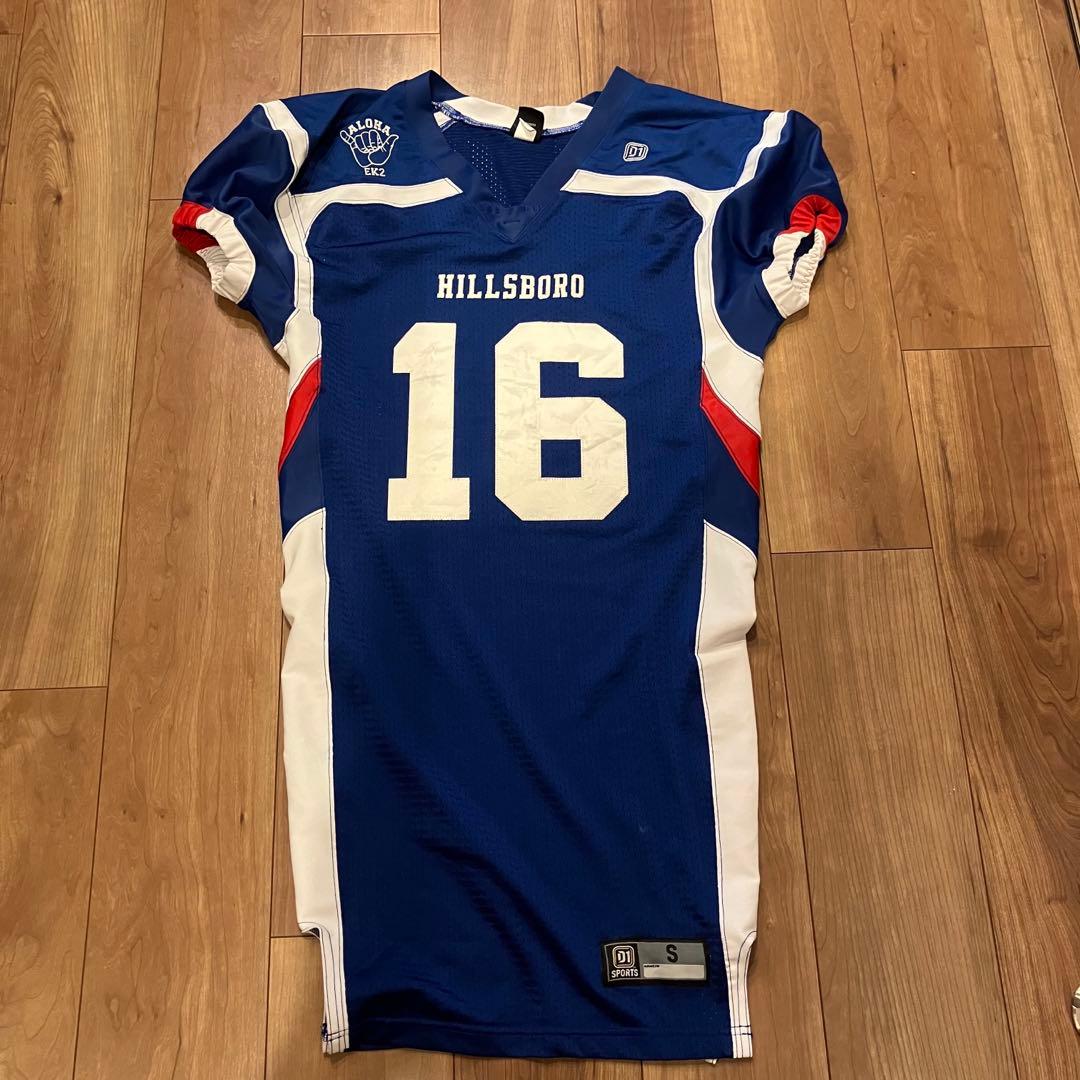 オール刺繍 D1スポーツ アメリカンフットボール ユニフォーム sサイズ