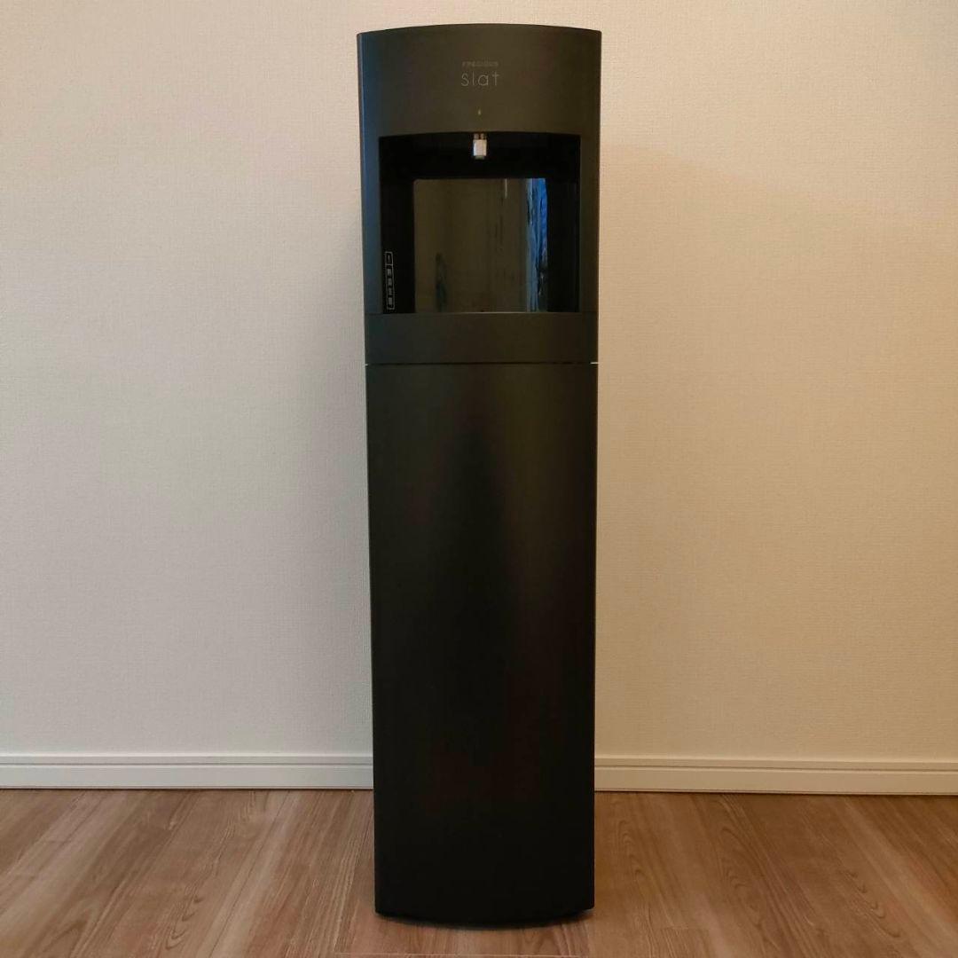 【ちゃー】フレシャス スラット マットブラック　ウォーターサーバー 最新型・下置ウォーターサーバーならFRECIOUS Slat（スラット