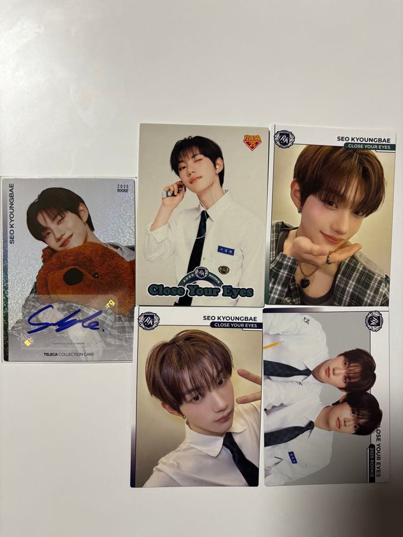 teleca close your eyes ギョンべ 直筆サイン トレカ - メルカリ