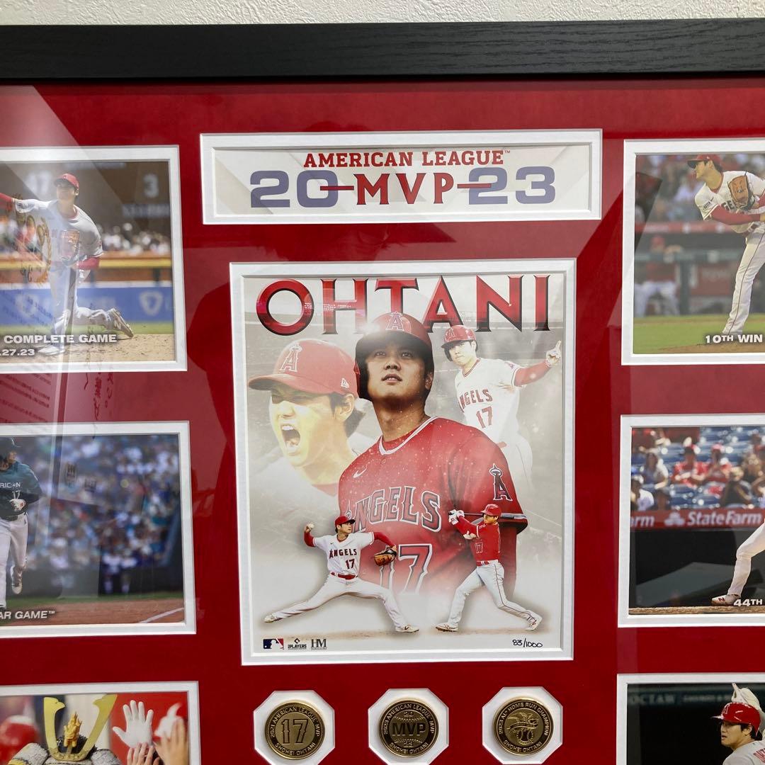 大谷翔平 2023 MVP受賞プレミアムMEGAフォトミント 記念コインボード