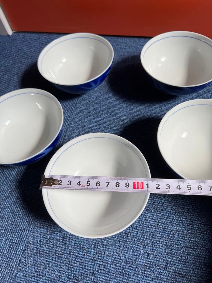 1127 深川製磁 竹文 飯碗 5客 未使用 - メルカリ