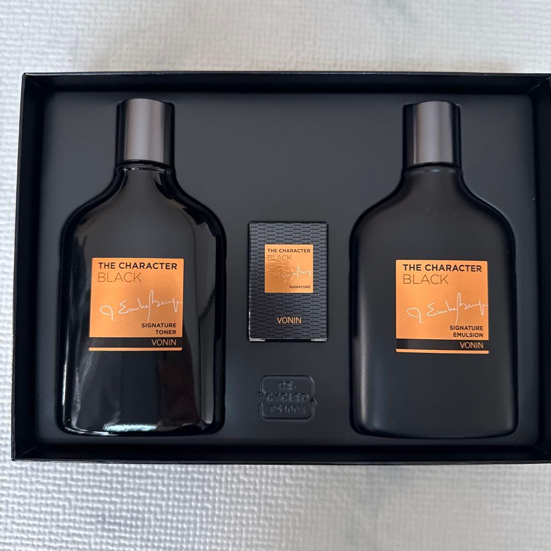 VONIN 韓国メンズ化粧品 VONIN] The Character Black Signature Special Set / Korea For Men