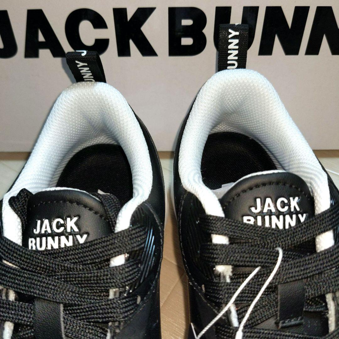 再再再値下げ新品 ジャックバニー シューズ23.5cm黒ブラック定価22000