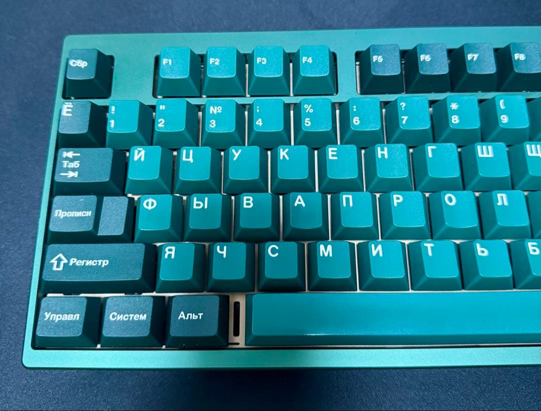 Keycult No1 TKL Green自作キーボード - メルカリ