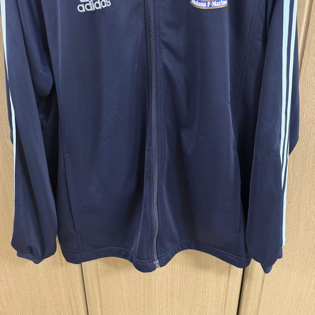 スポンサー入り】adidas 横浜F マリノストラックジャケット L/ネイビー