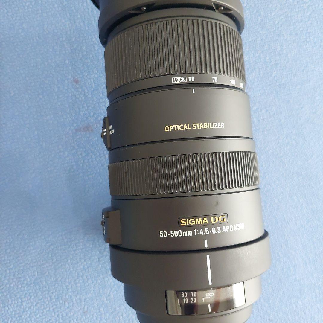 SIGMA 50-500mm F4.5-6.3 DG APO HSM ニコン