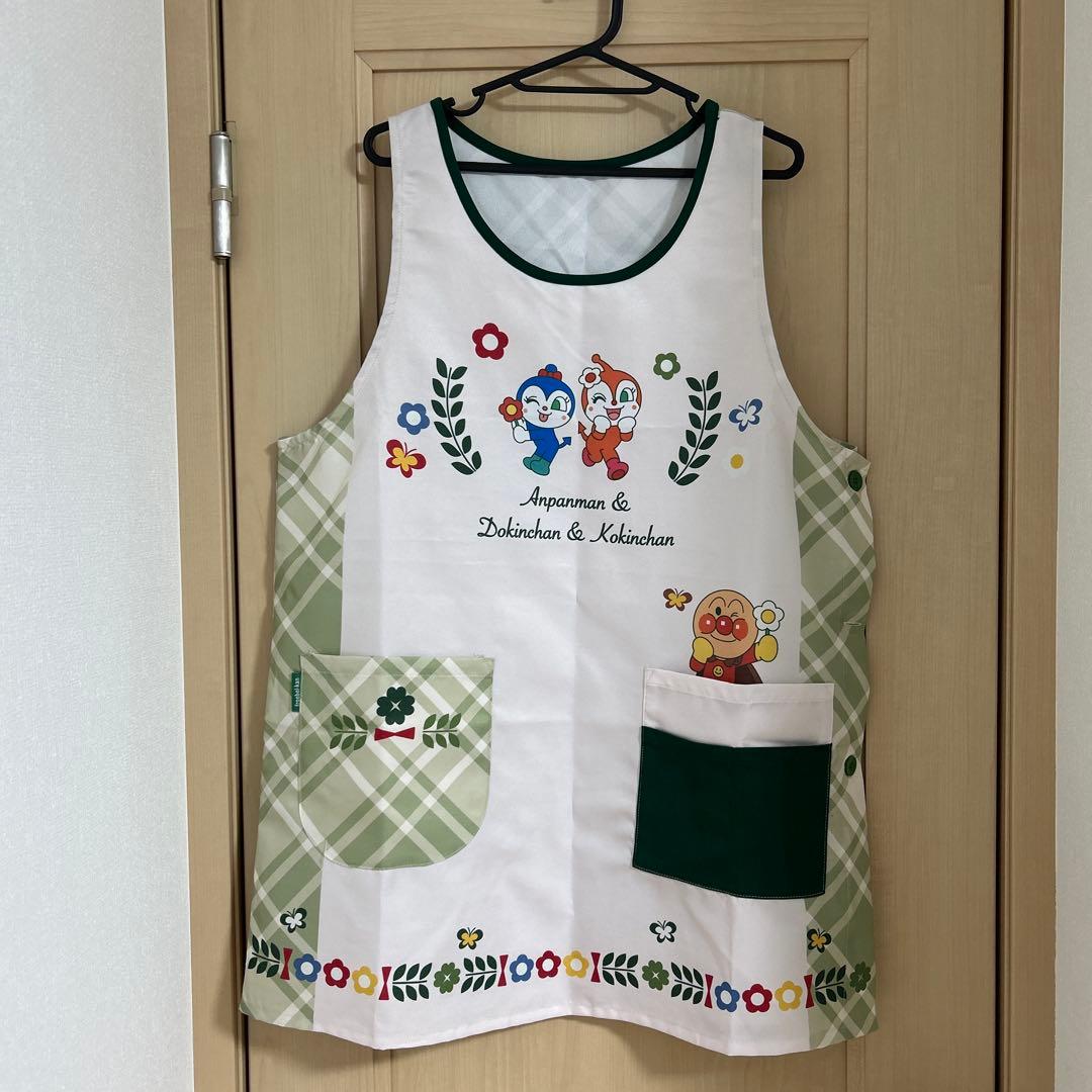 フレーベル館 アンパンマンエプロン チェック 保育士 - メルカリ