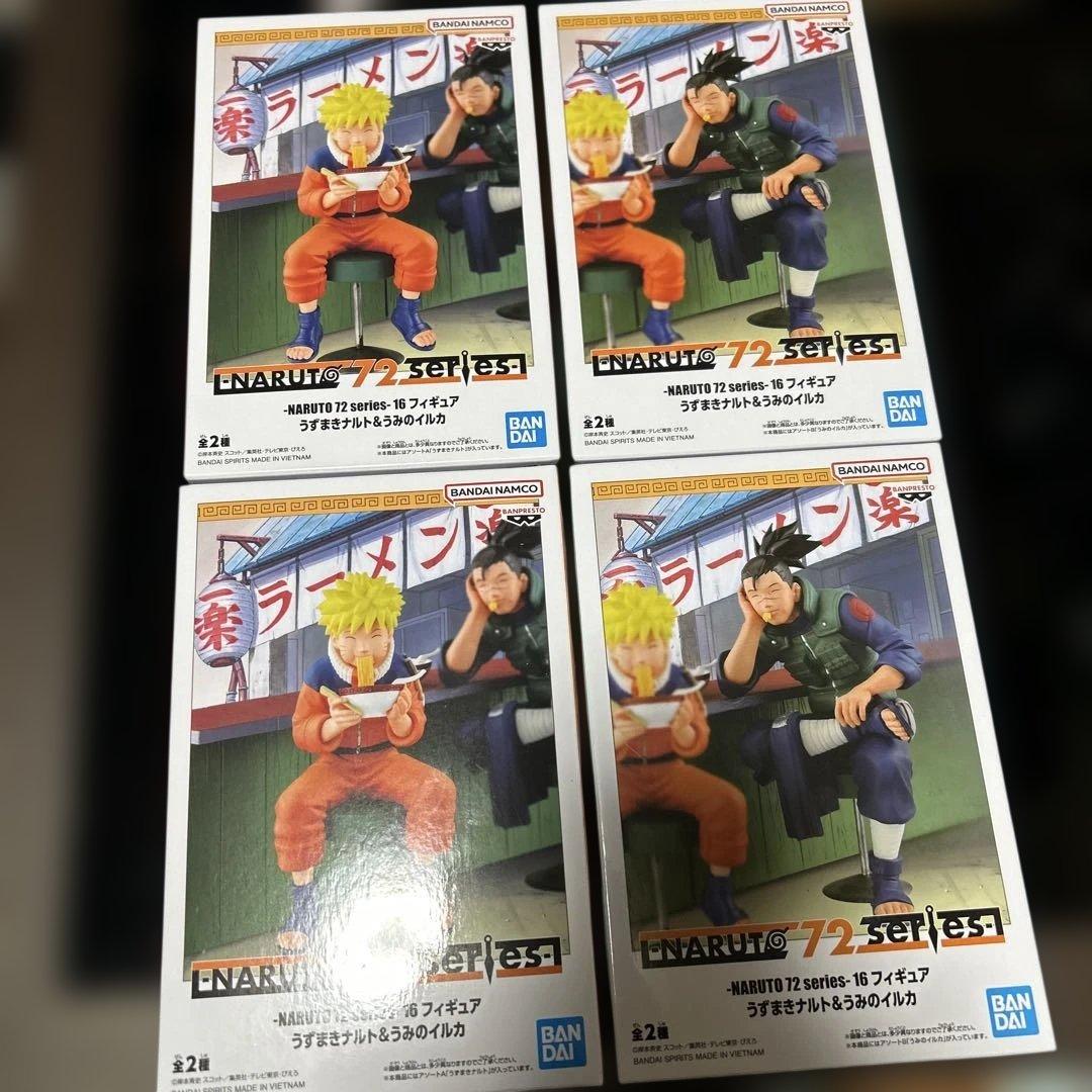 NARUTO 72 series- 16フィギュア うずまきナルト＆うみのイルカ - メルカリ