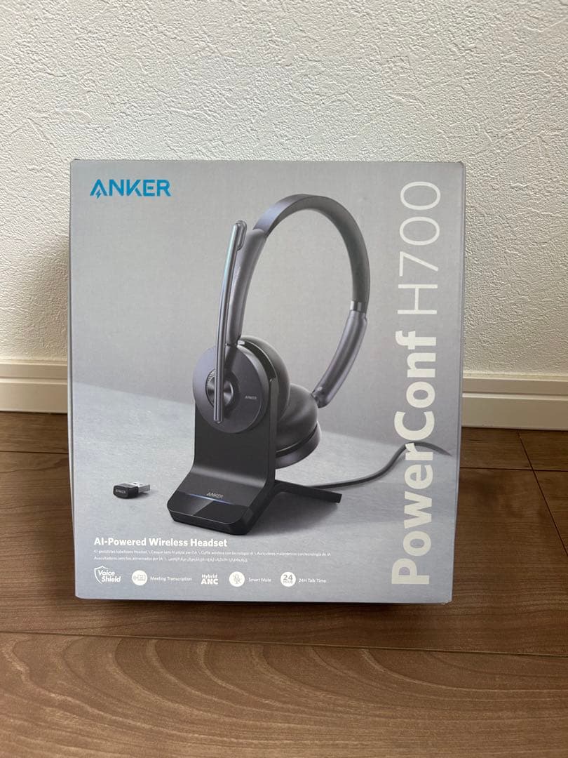 Anker PowerConf H700 ワイヤレスヘッドセット Amazon.co.jp: Anker PowerConf H700（ワイヤレスヘッドセット