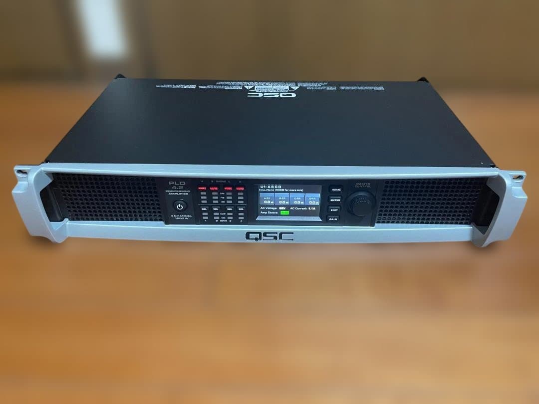 QSC PLD4.2 パワーアンプ 1Uラックマウント QSC高音質4chパワーアンプ「PLD4.2」入荷！｜サウンドハウス
