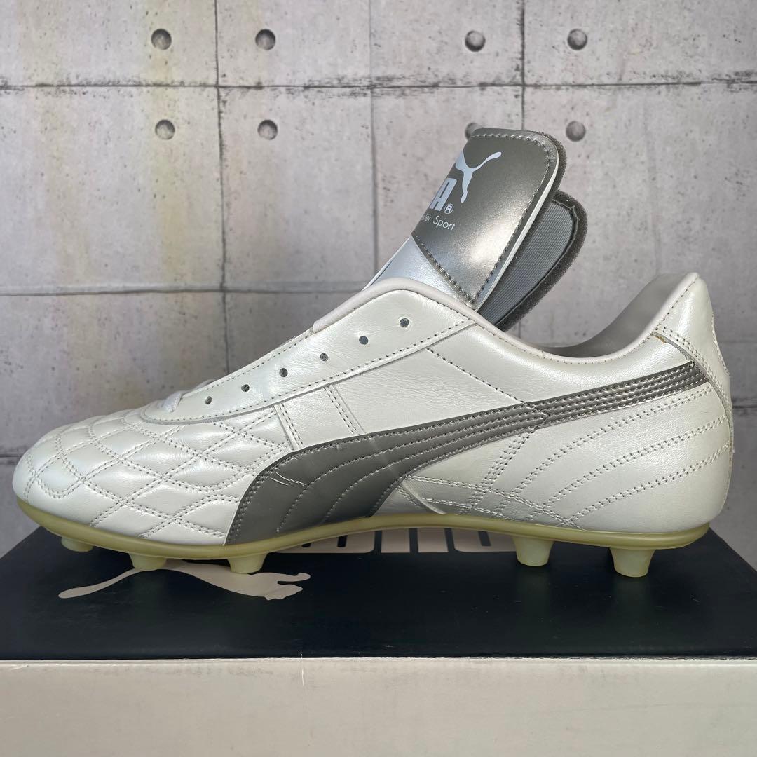 新品未使用デッドストック】PUMA プーマ レセルバ3 ホワイト×シルバー