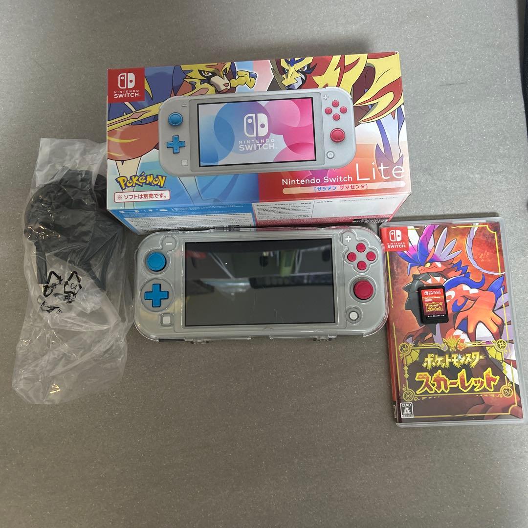 Nintendo Switch Lite 本体　ポケモンスカーレット Amazon.co.jp: Nintendo Switch(有機ELモデル) スカーレット