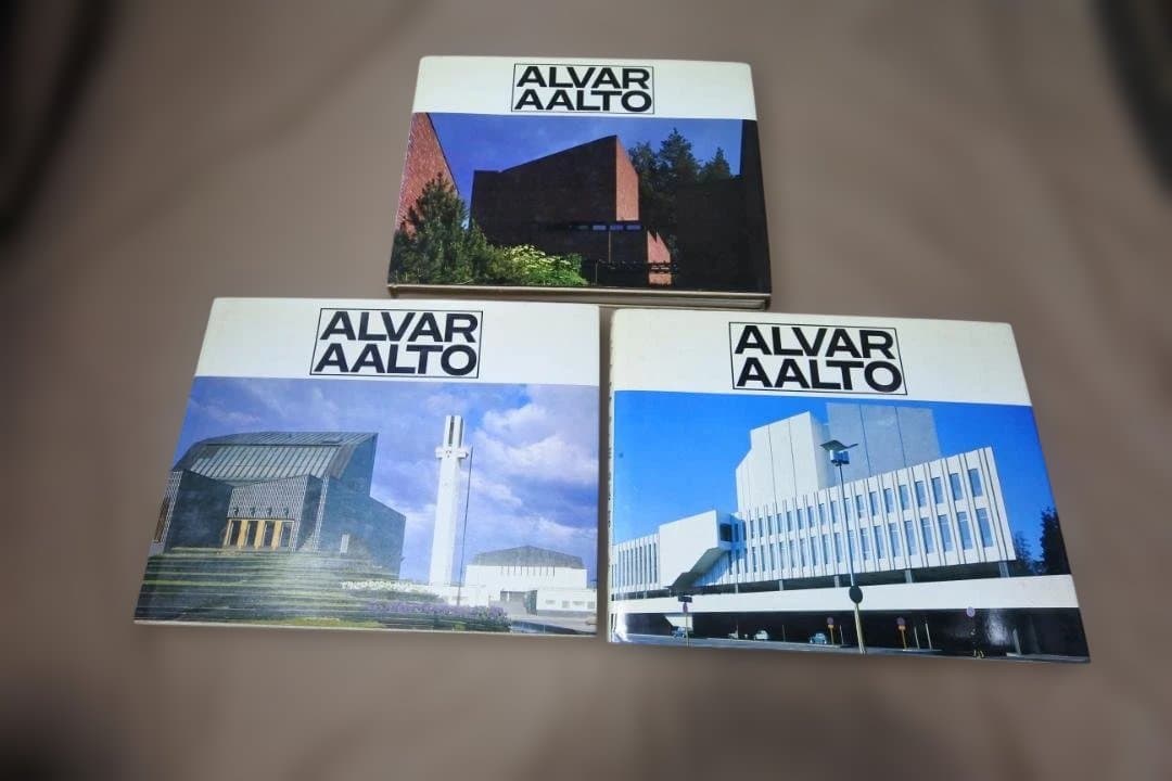 ALVAR AALTO 作品集 3巻セット アルヴァ・アアルト作品集全3巻セット 日本語版 – 南洋堂書店