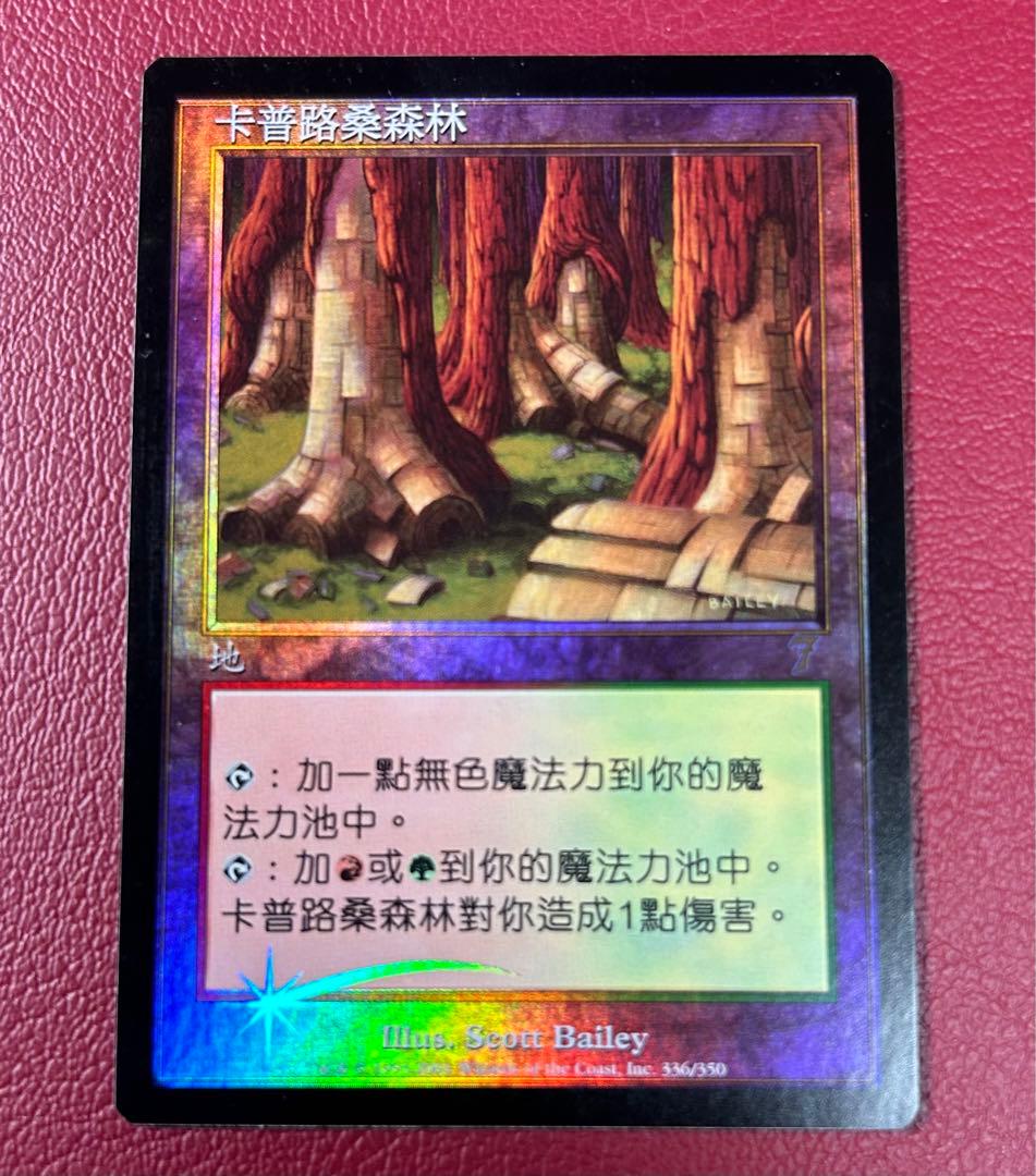 希少　中国語　Foil　カープルーザンの森　1枚 Karplusan Forest/カープルーザンの森 アイスエイジ Ice - メルカリ