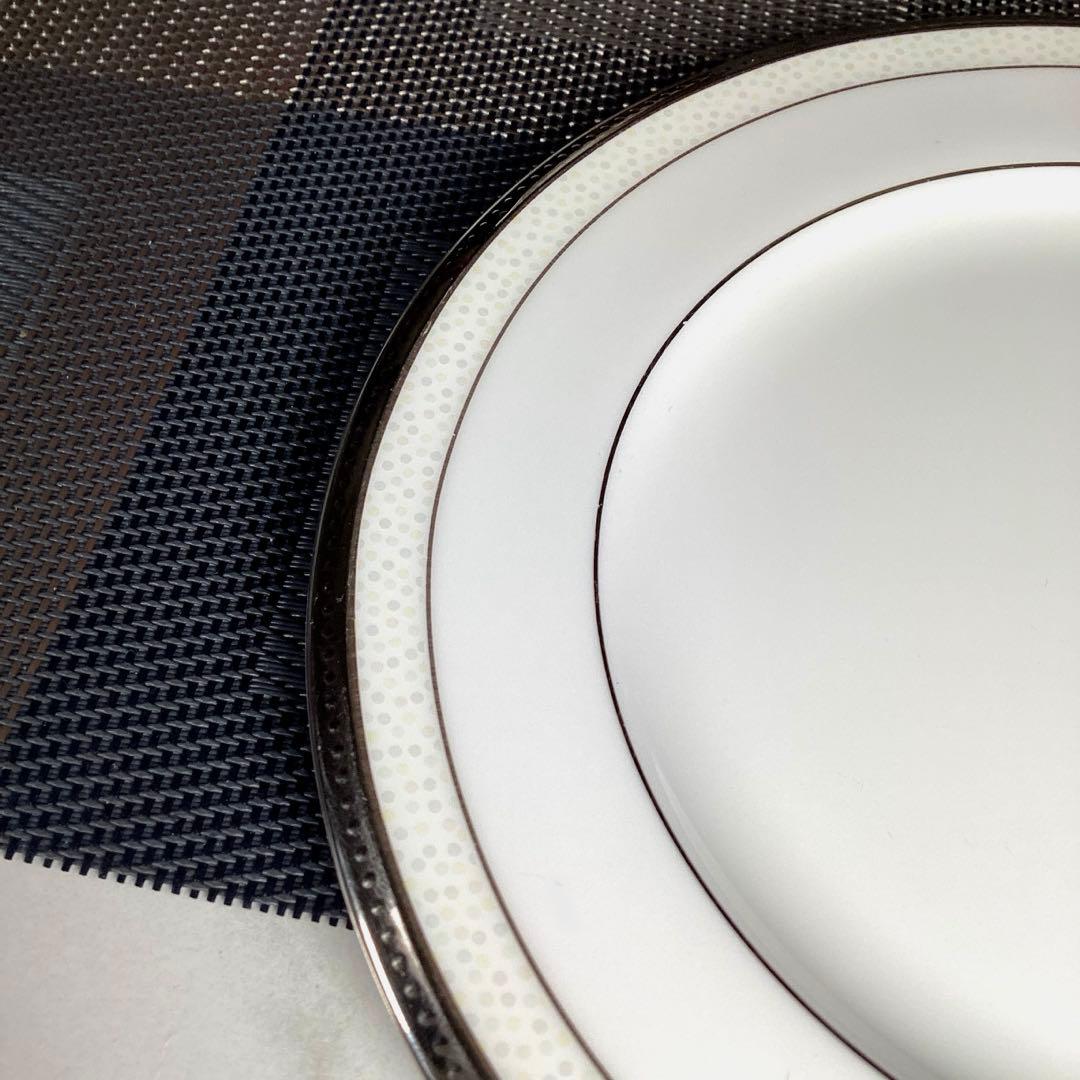 Noritake 『CHAMPAGNE PEARLS』　17.5cm 皿　5枚