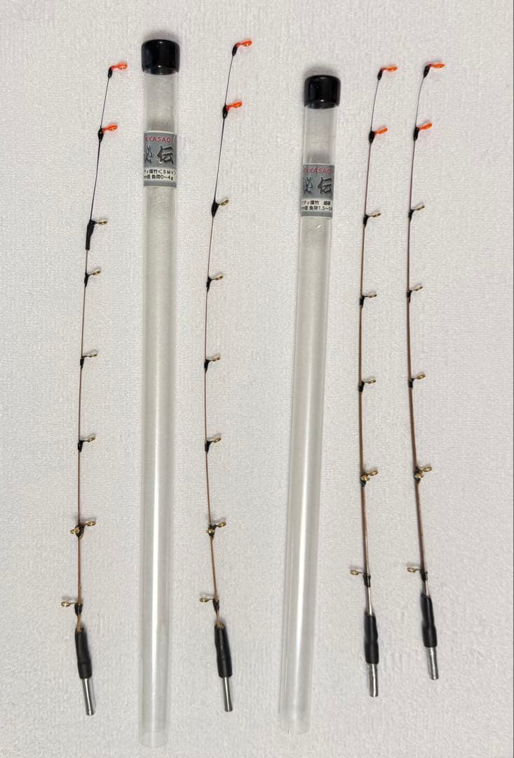 ワカサギ 秘伝 マイティ煤竹 4本セット 穂先 ワカサギ 秘伝 マイティ煤竹 4本セット 穂先 - メルカリ