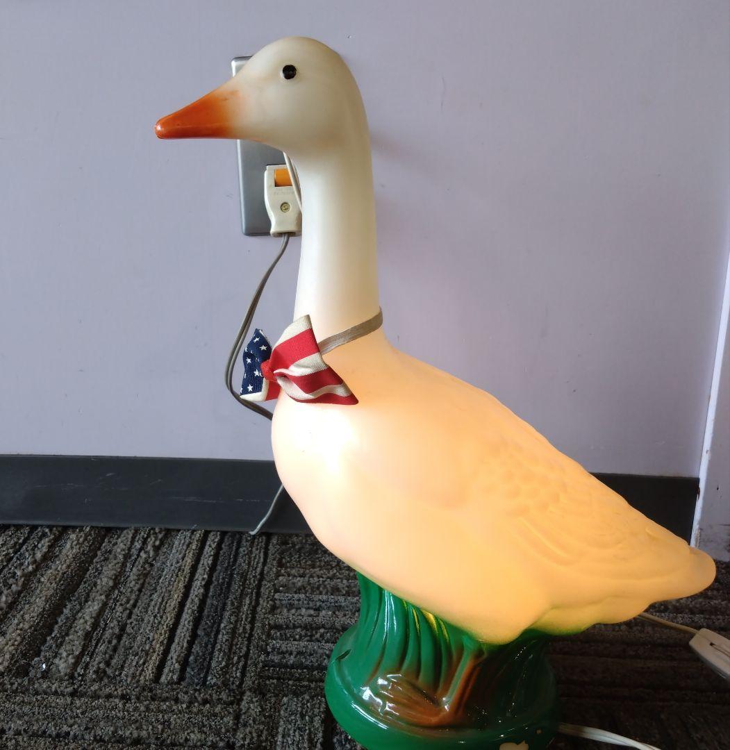 グースランプ アヒル レトロ 1980年代 USA製 ビンデージ雑貨 - メルカリ