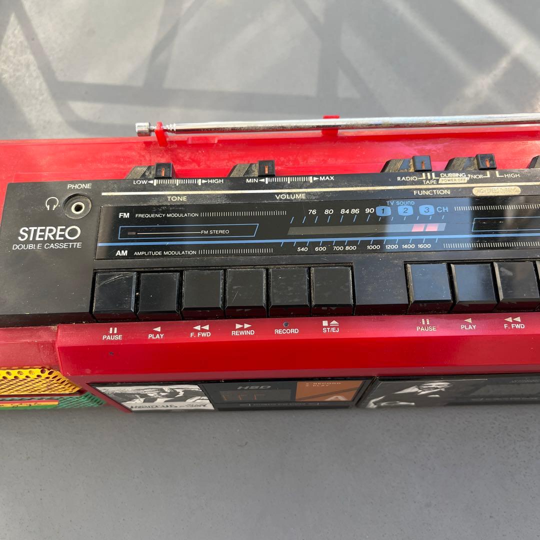 レゲエ ジャマイカ カセット レコード ラジカセ ラスタカラー 80s