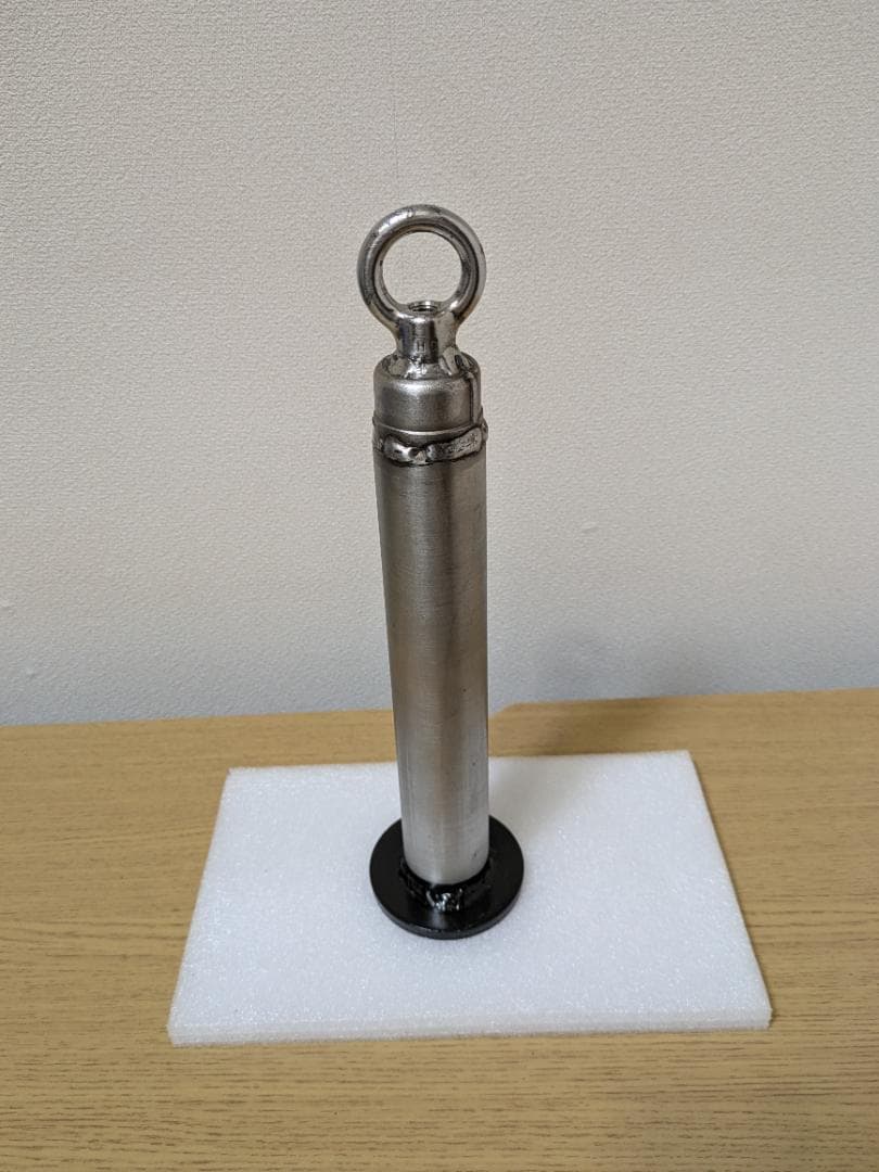 ５０ミリプレートホルダー　長さを指定して下さい　ステンレス B5 ロッドホルダー 船 ステンレス ロッドキーパー付 ステンレス製