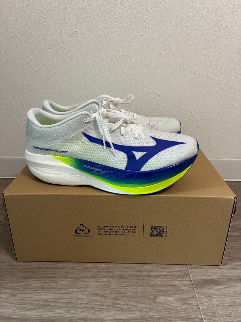 【新品同様】MIZUNO HYPERWARP ELITE 25.5cm