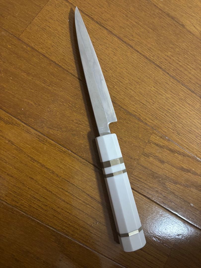 實光刃物　片刄ペティナイフ　粉末ハイスSG2 150mm 實光刃物 片刄ペティナイフ 粉末ハイスSG2 150mm - メルカリ