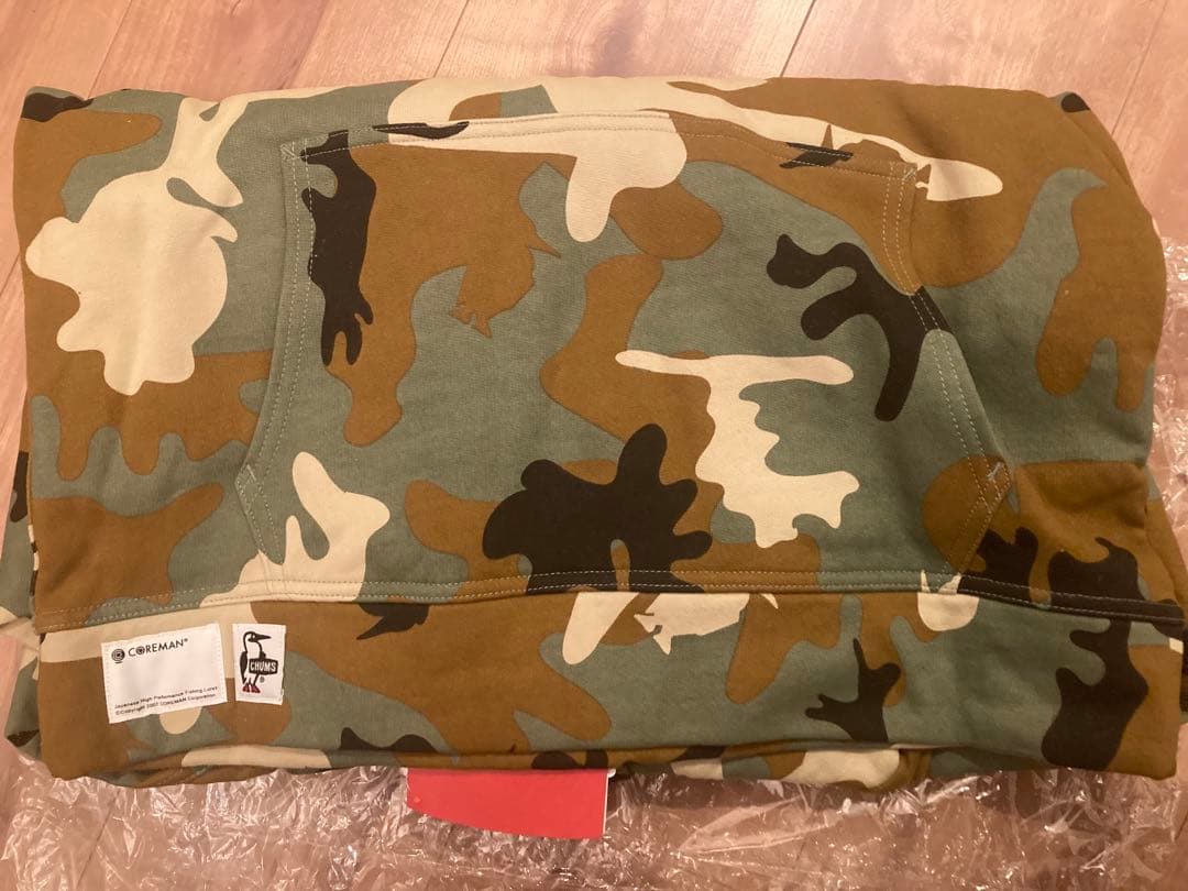 希少 CHUMS チャムス コアマン パーカーMサイズ