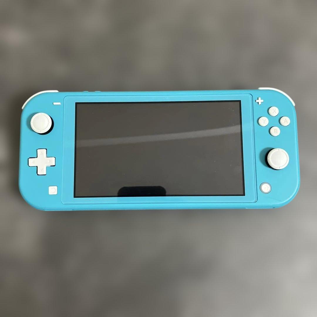 動作品】ニンテンドースイッチライト ターコイズ Switch Lite 3 switch