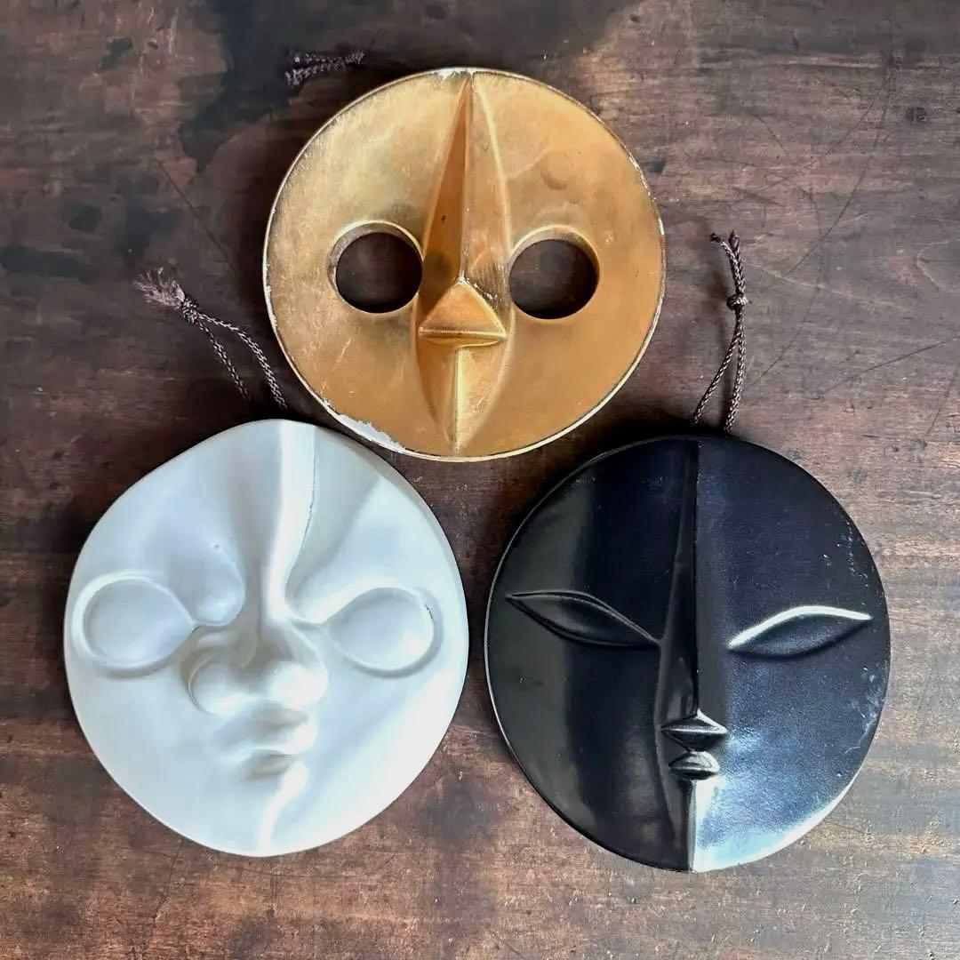 EXPO'70 大阪万博 岡本太郎 太陽の塔 太陽の顔 過去現在未来 信楽焼Ff