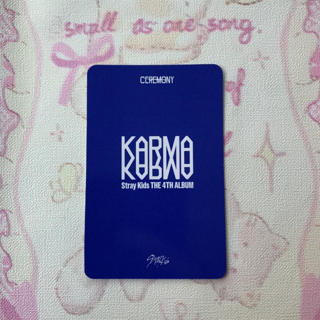 リノ Straykids サノク Karma 公開放送 事前収録 トレカ - メルカリ