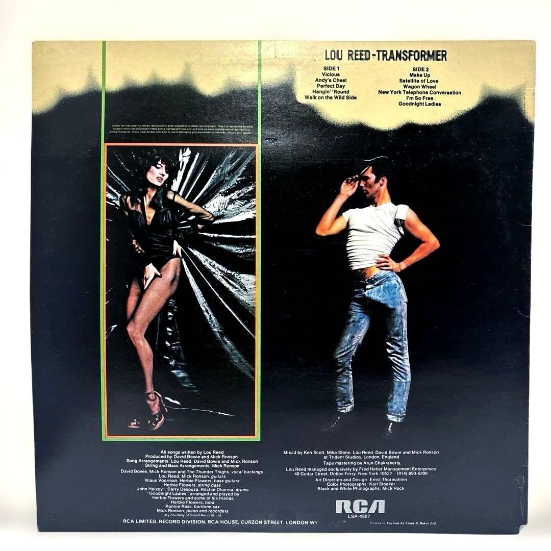 UKオリジナル】ルーリード トランス・フォーマー 初版ラベル 音質良好