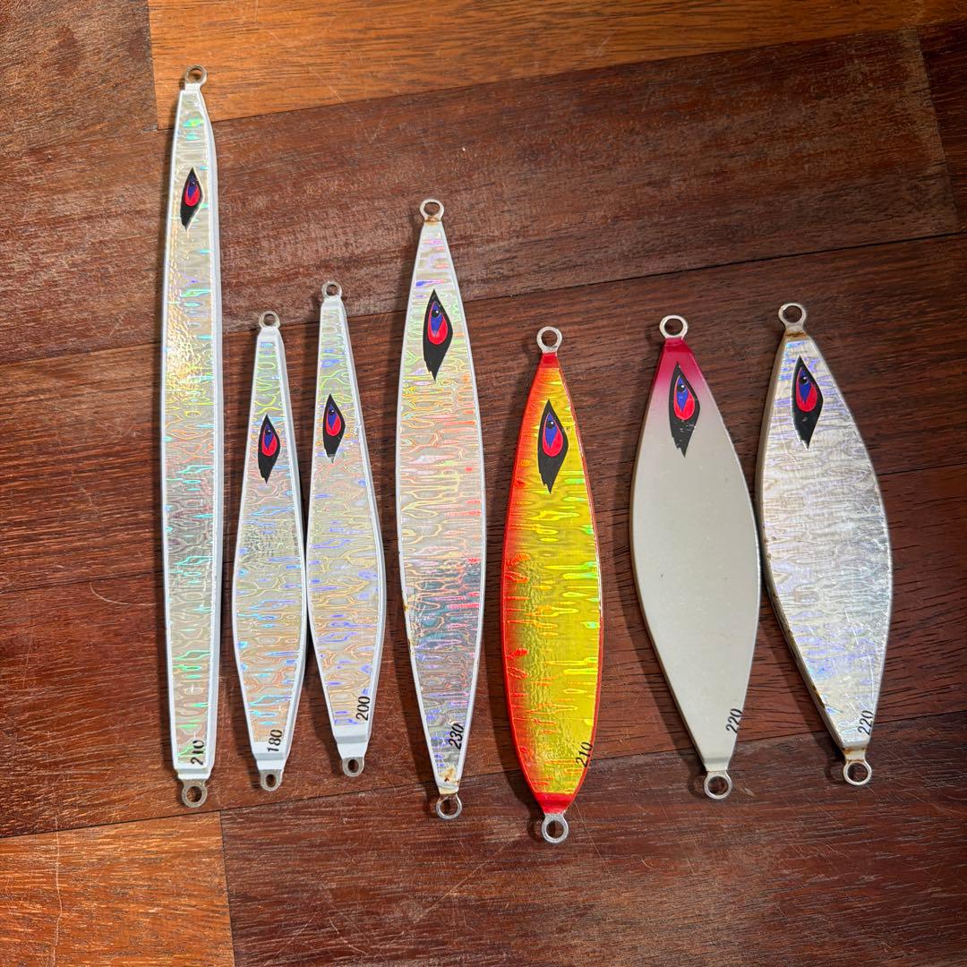 マッドパイレーツ　メタルジグ7個セット マッドパイレーツ ジグ7点 - メルカリ