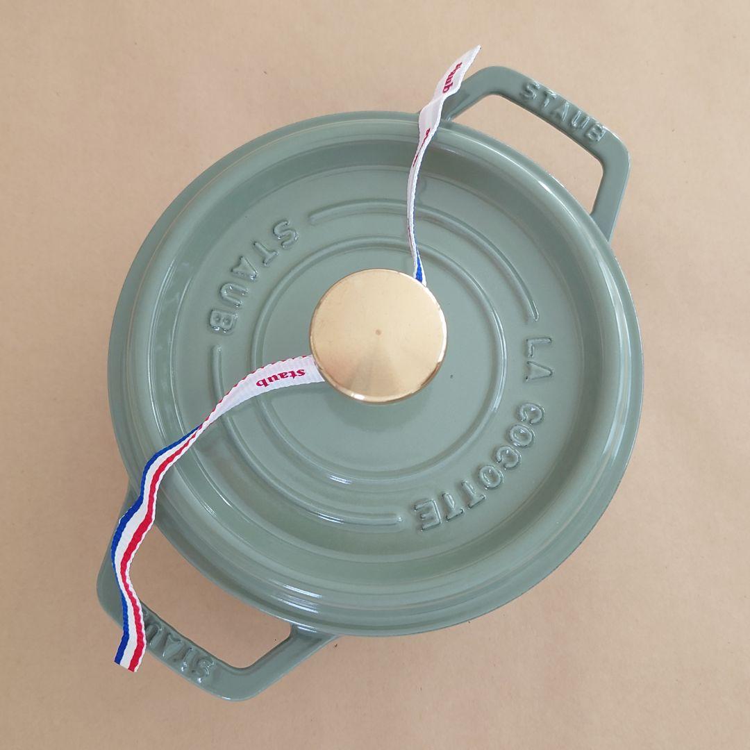 生涯保証付・新品未使用 16cm ユーカリ STAUB - メルカリ