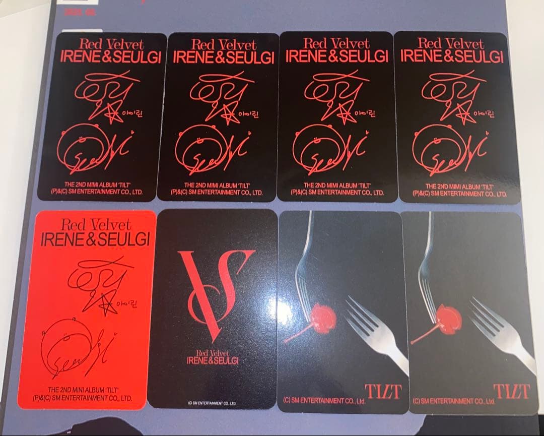 IRENE&SEULGI TILT アイリーン ラントレ トレカ - メルカリ