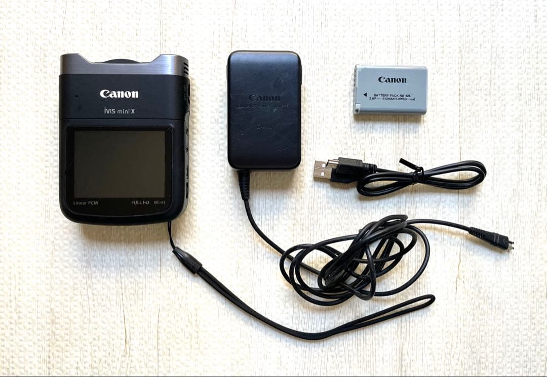 【中古・希少・美品】Canon iVIS mini X キヤノン（Canon） 中古 1年保証 美品 Canon iVIS mini X : Premier