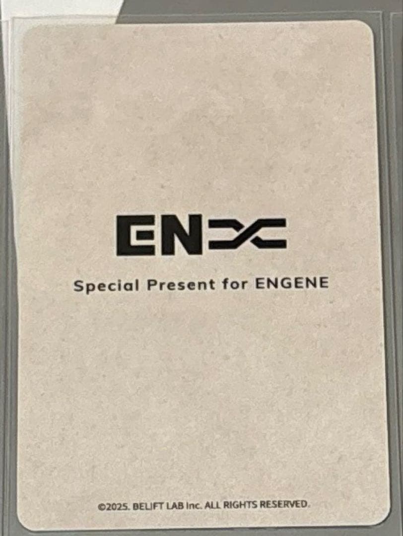 ENHYPEN FCアンケート当選 トレカ 1000名限定 2025 犬 ニキ - メルカリ