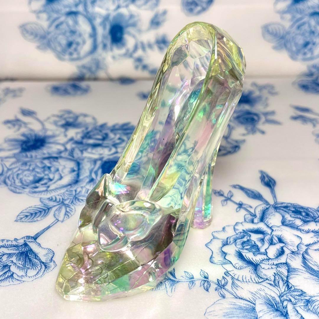 ディズニー 実写 シンデレラ ガラスの靴 リングピロー 置物 飾り