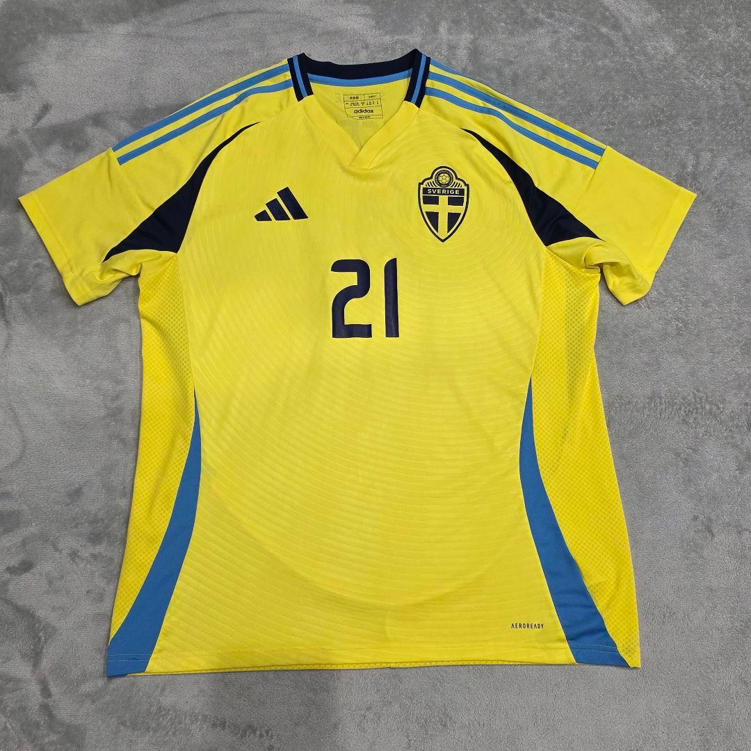 スウェーデン代表 クルゼフスキ ユニフォーム 4XL adidas アディダス