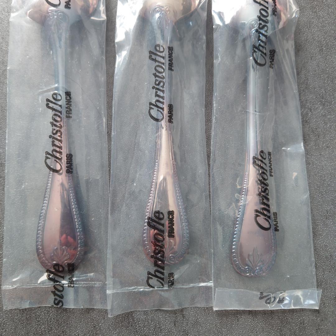 クリストフル マルメゾン 未開封 コーヒースプーン 3点 ② - メルカリ