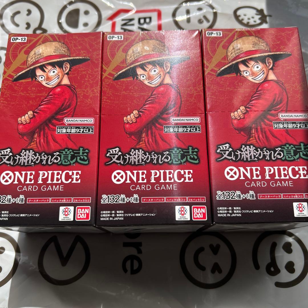 ワンピースカードゲーム 受け継がれる意思 3BOX - メルカリ