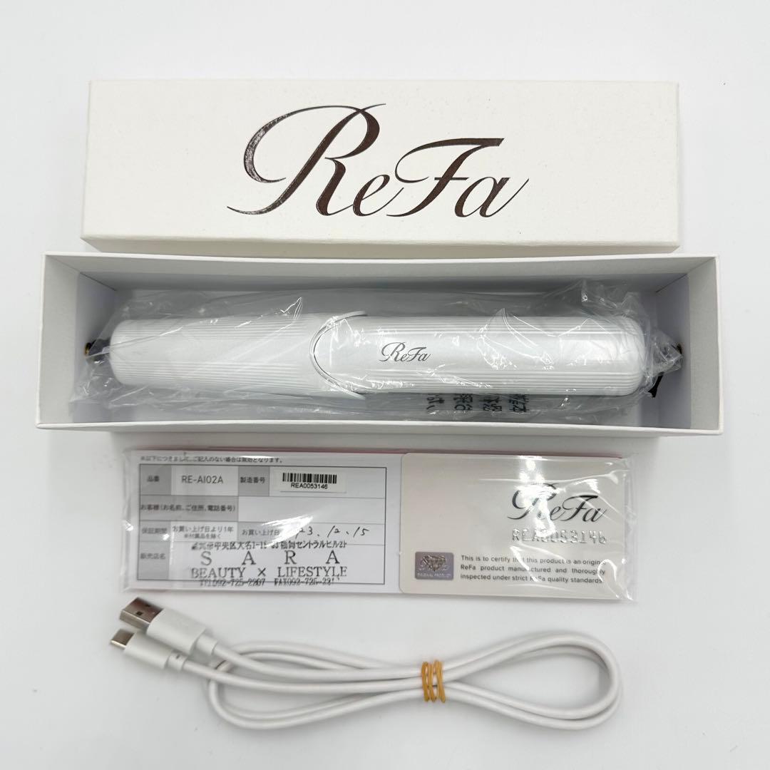 ReFa リファ フィンガーアイロン RE-AI02A 正規品 MTG ReFa BEAUTECH FINGER IRON RE-AI02A [ホワイト] 価格比較 - 価格.com