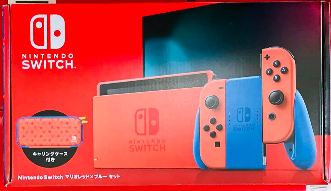 新品未開封】Nintendo Switch マリオレッド×ブルーセット - メルカリ