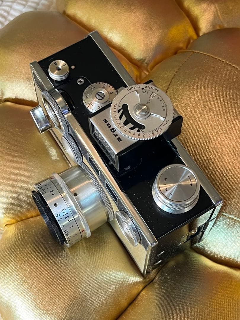 Argus C3 美品 露出計付き 革ケース付 35mm