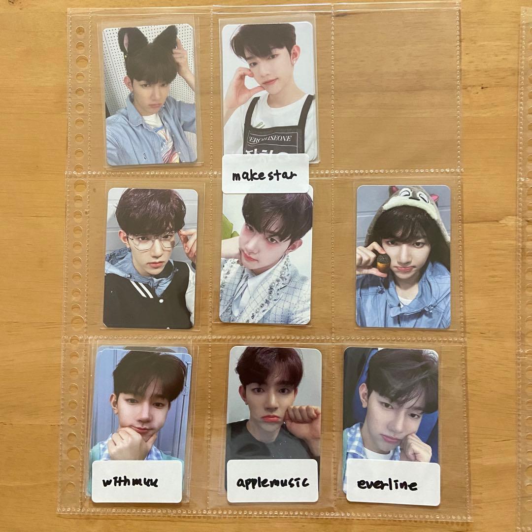 zerobaseone 特典　トレカ　ジャンハオ　チャンハオ ZEROBASEONE ZB1 ゼベワン ジャンハオ ハオ トレカ fc特典 会場限定