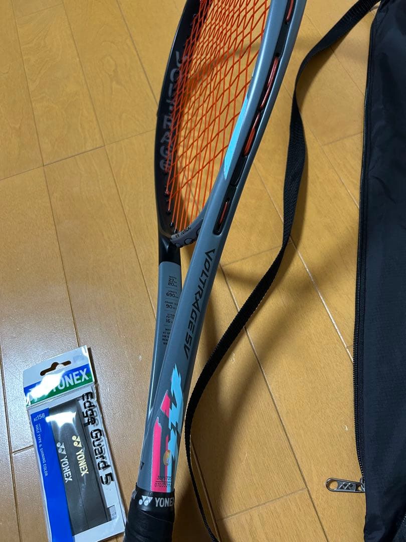 YONEX ボルトレイジSV 前衛用 テニスラケット ケース エッジガード付き