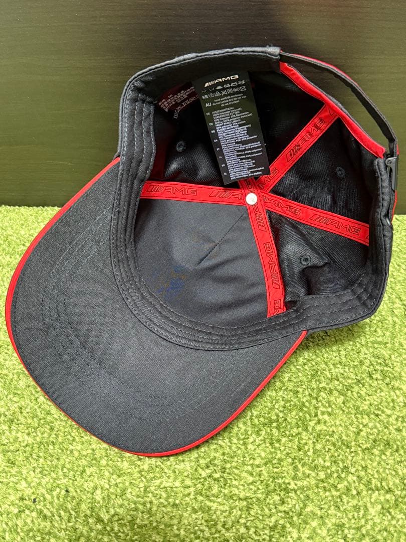 AMG ゴルフ用品5点セット シューズケース ヘッドカバー キャップ 他
