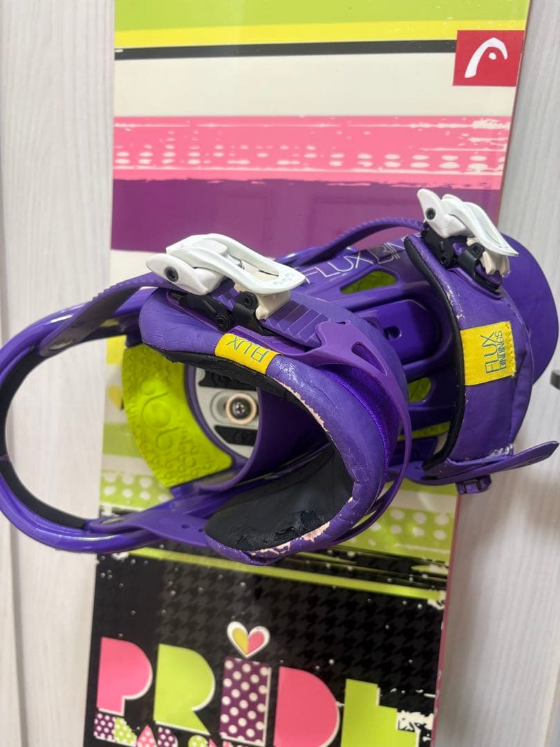 スノーボードhead 143㎝ FLUXビンディング - メルカリ